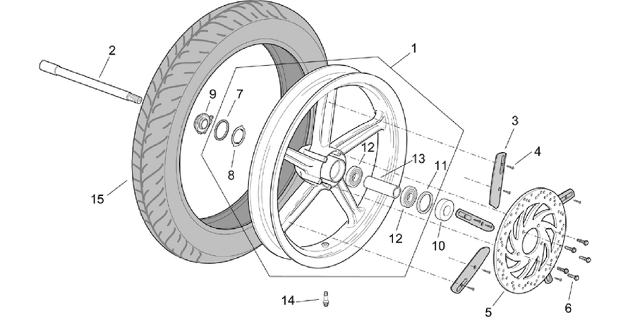 Front wheel