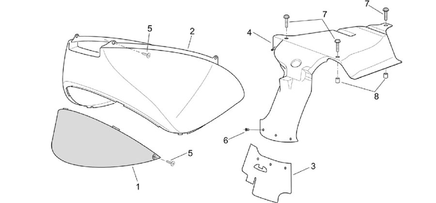 Rear body I