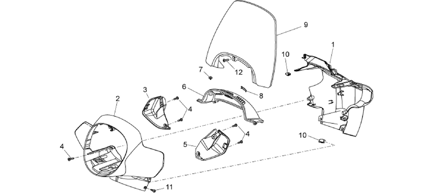 Front body - Front fairing