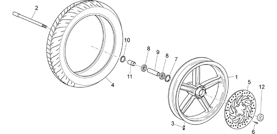 Front wheel