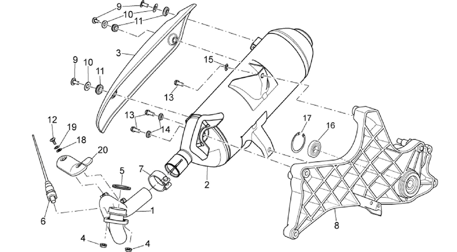 Exhaust unit
