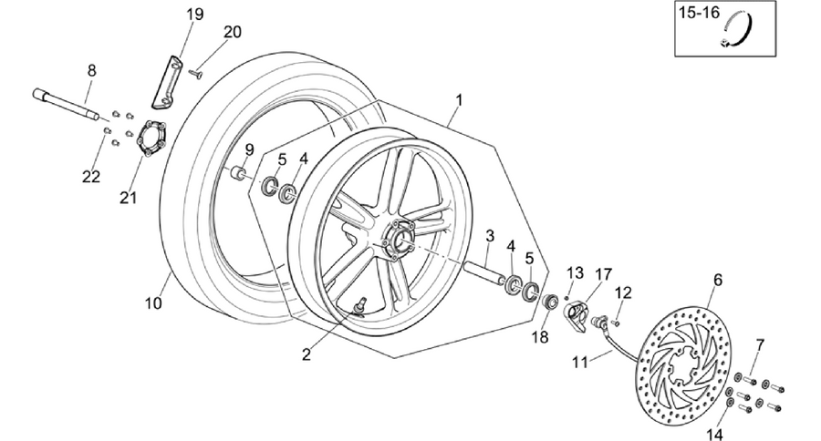 Front wheel
