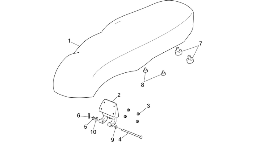 Saddle unit