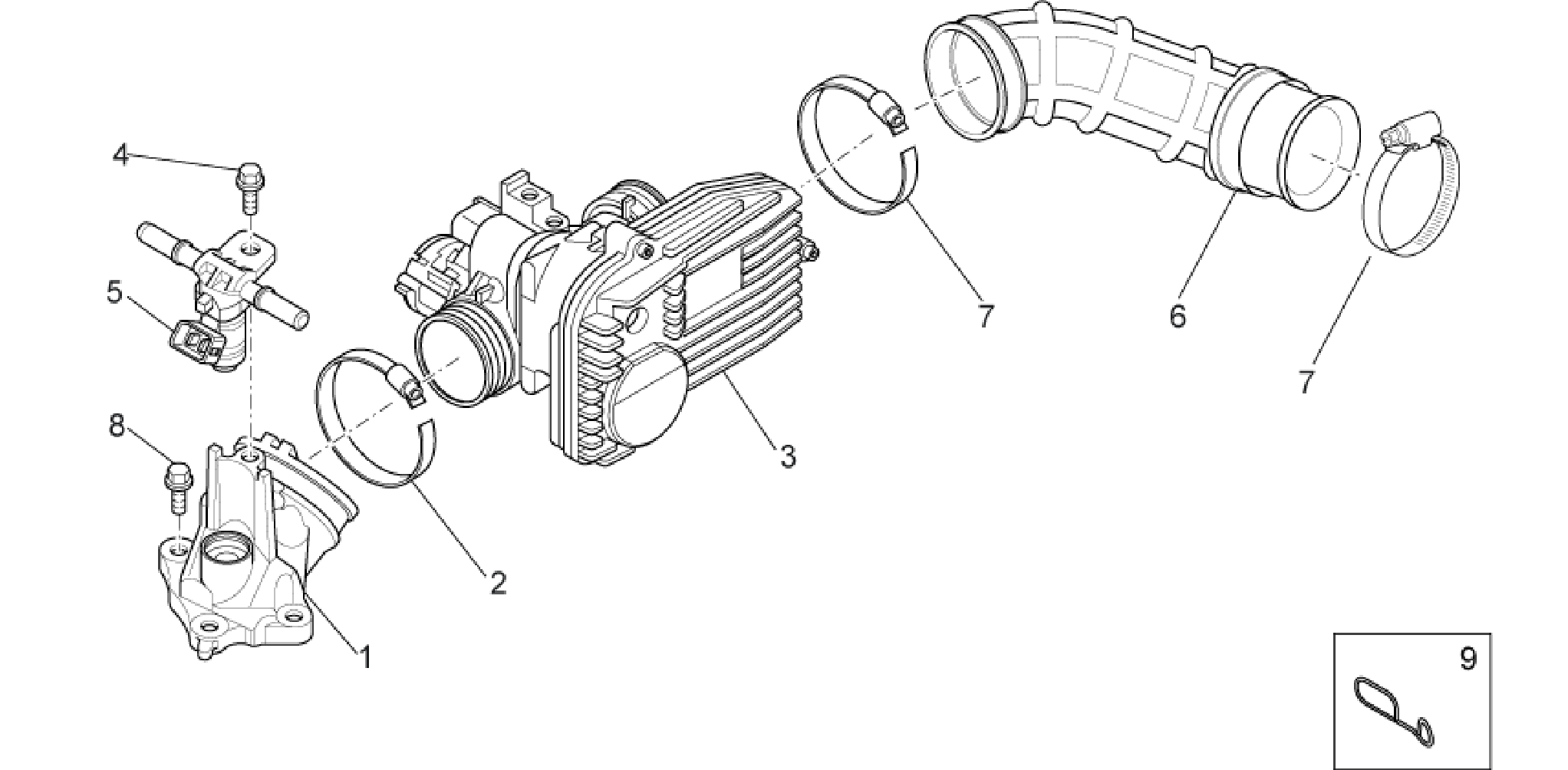 Throttle body