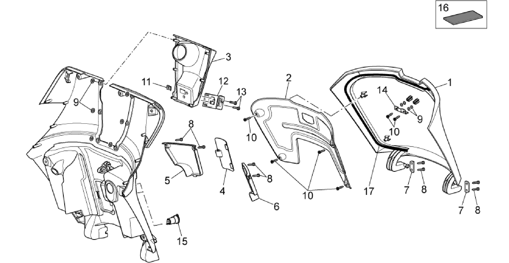 Front body III