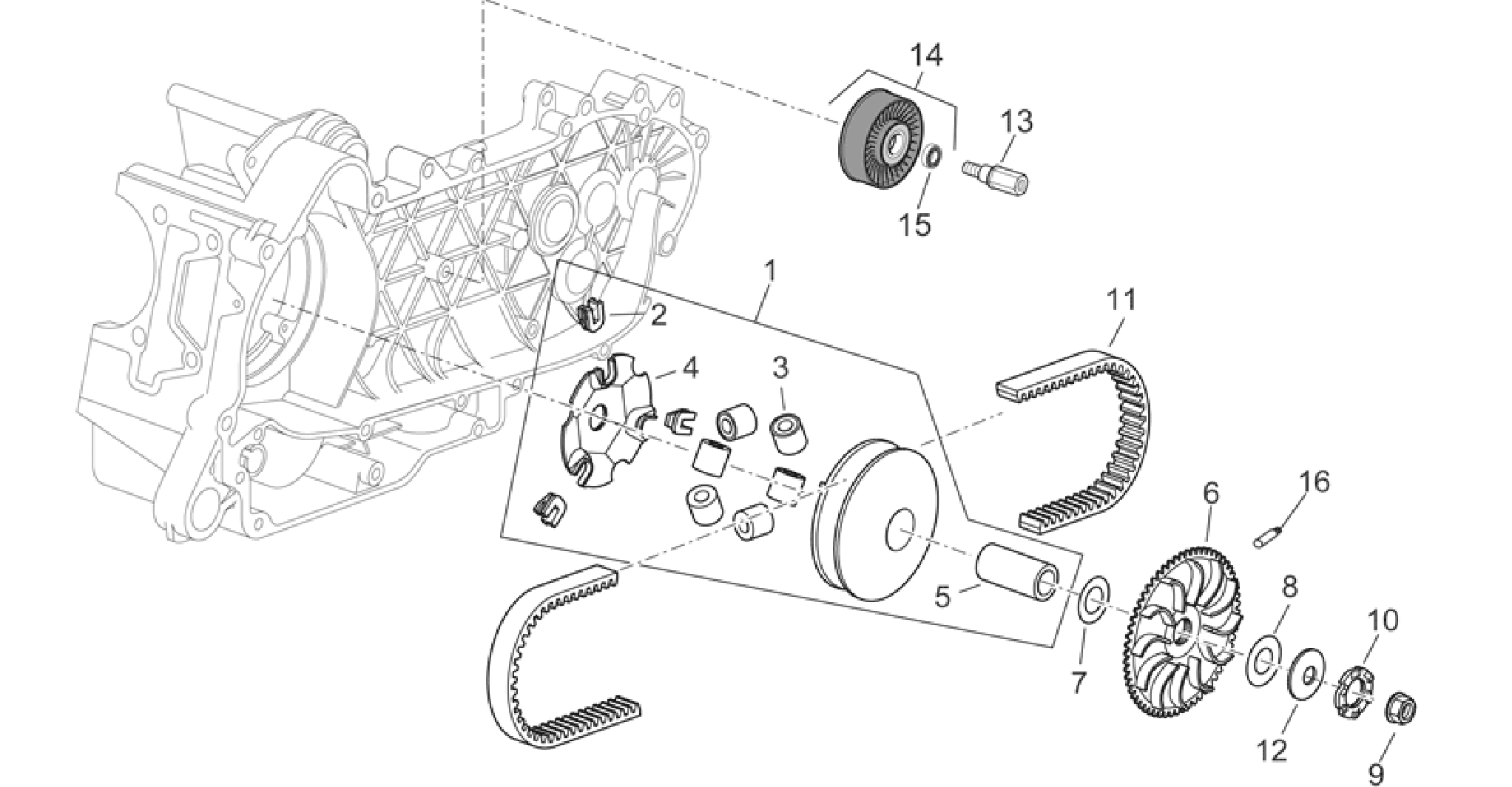 Variator assembly