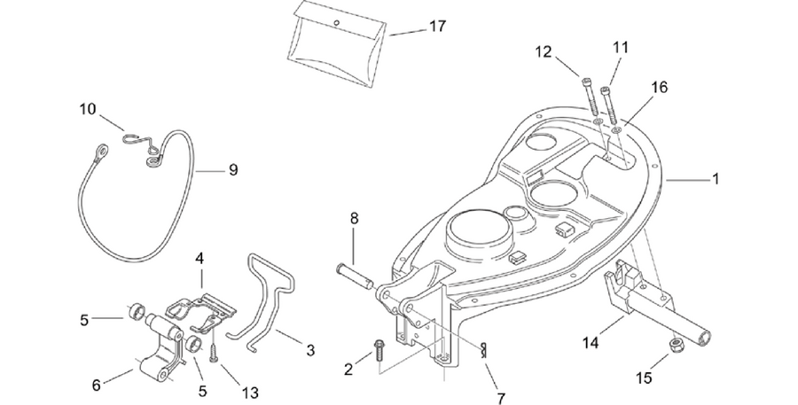 Rear body II - Seat.comp.