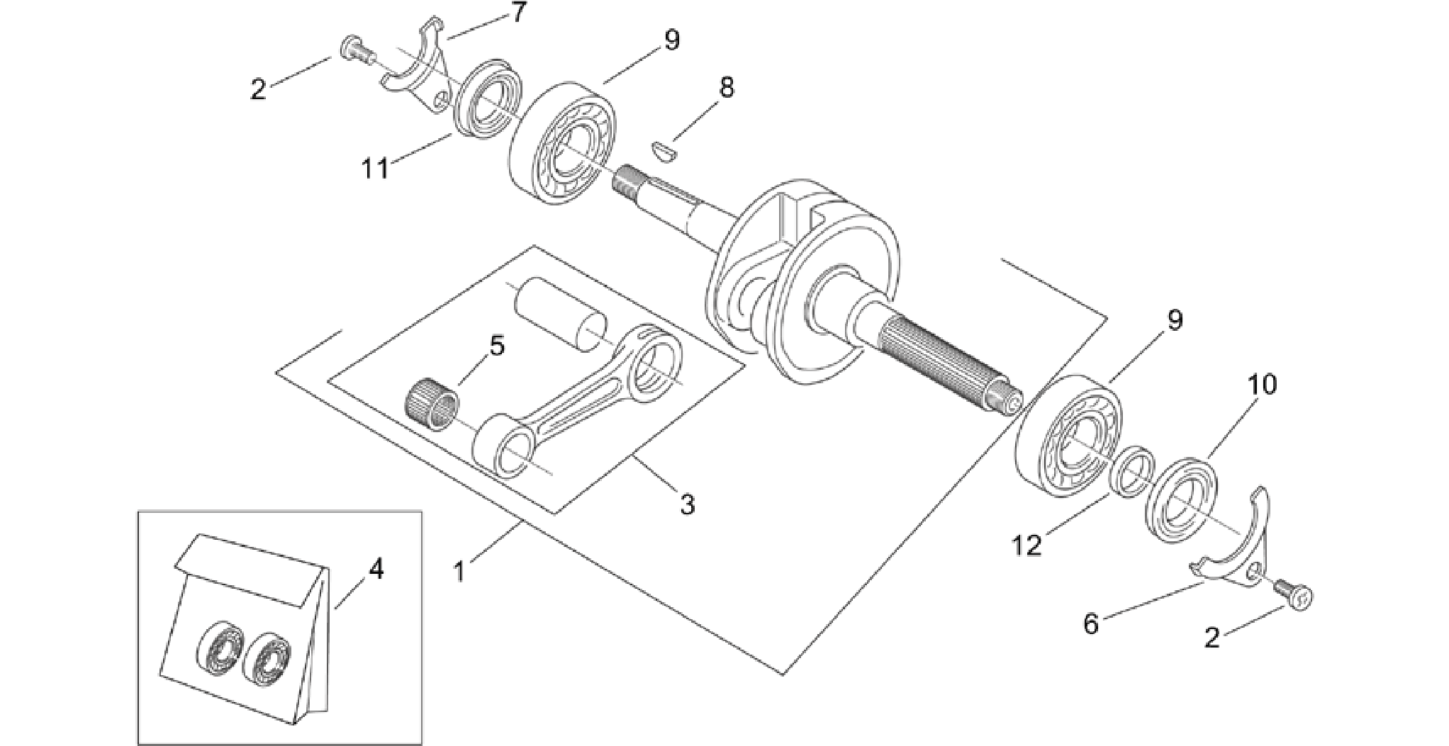 Connecting rod group