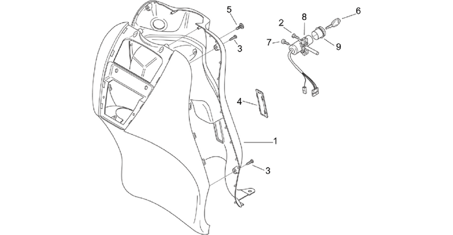 Front body V - Internal shield
