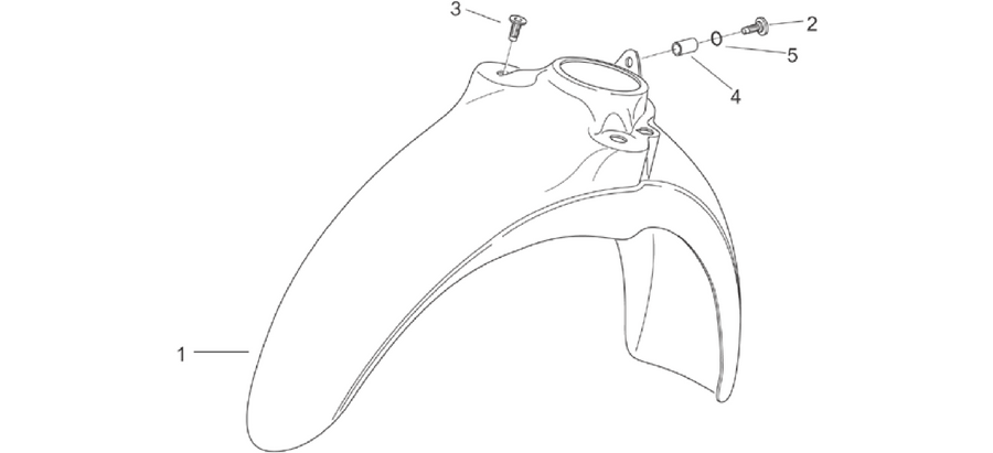 Front body VI - Front mudguard