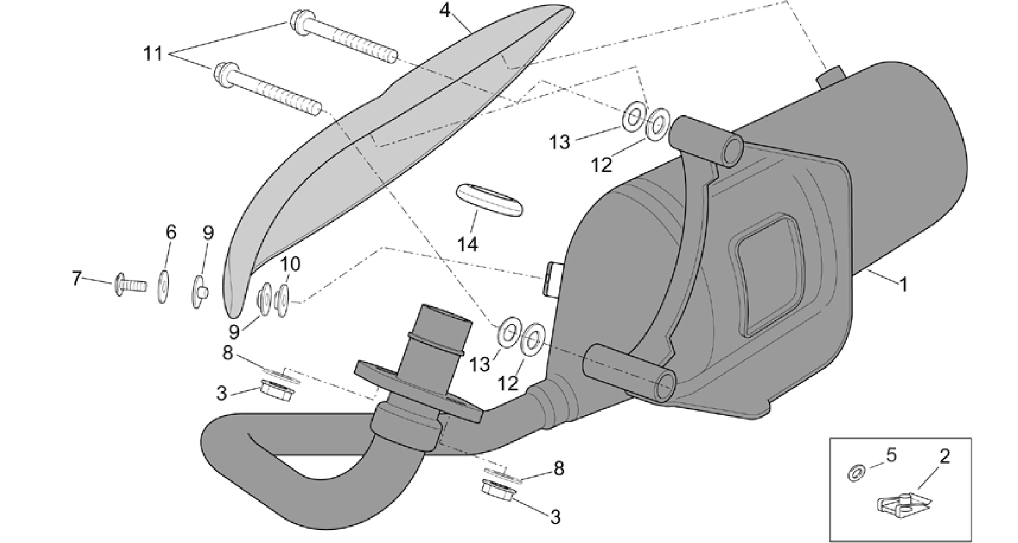 Exhaust pipe