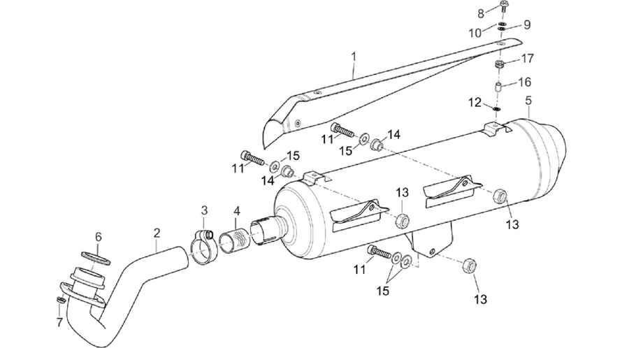 Exhaust unit