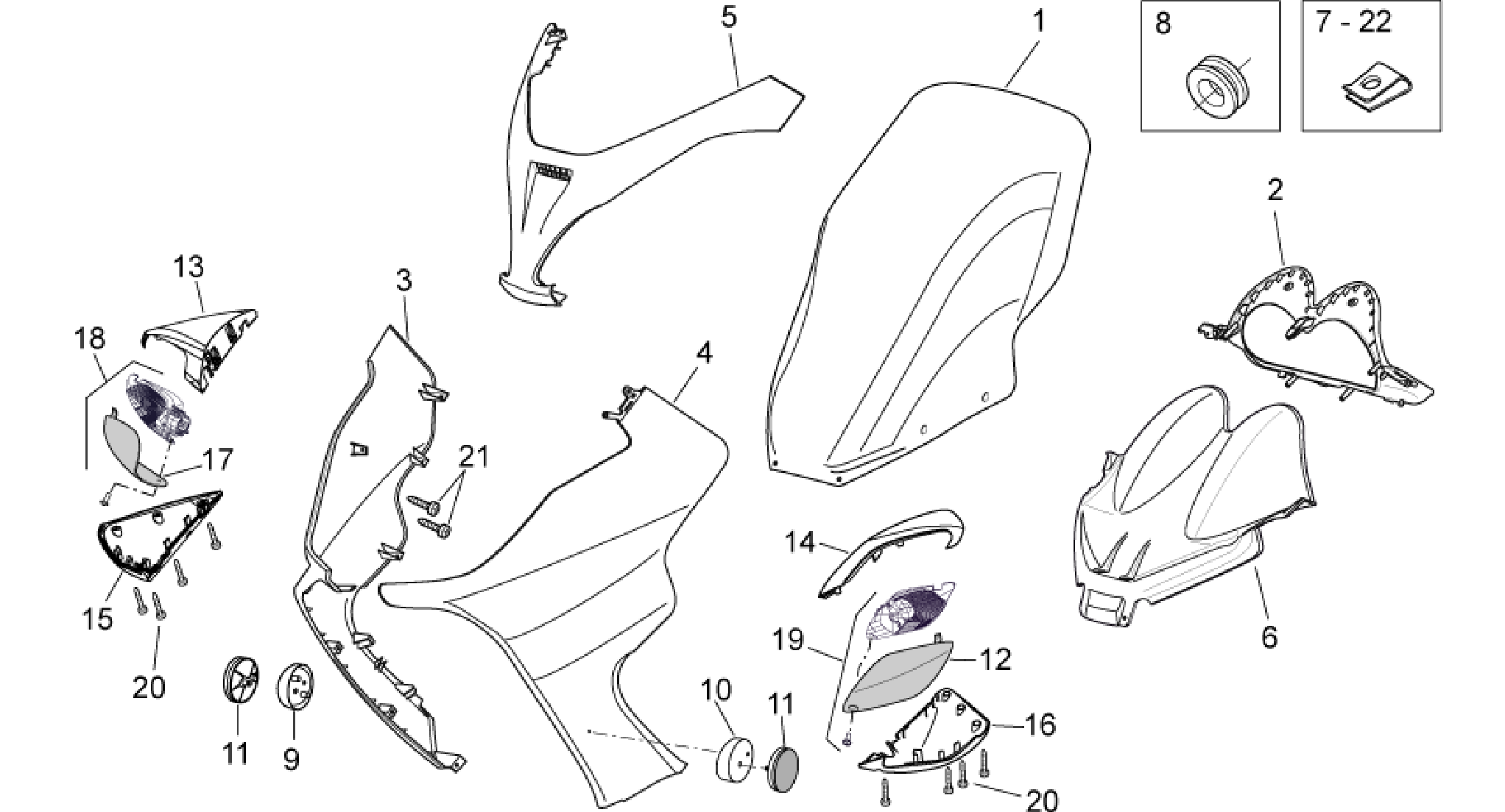 Front body I