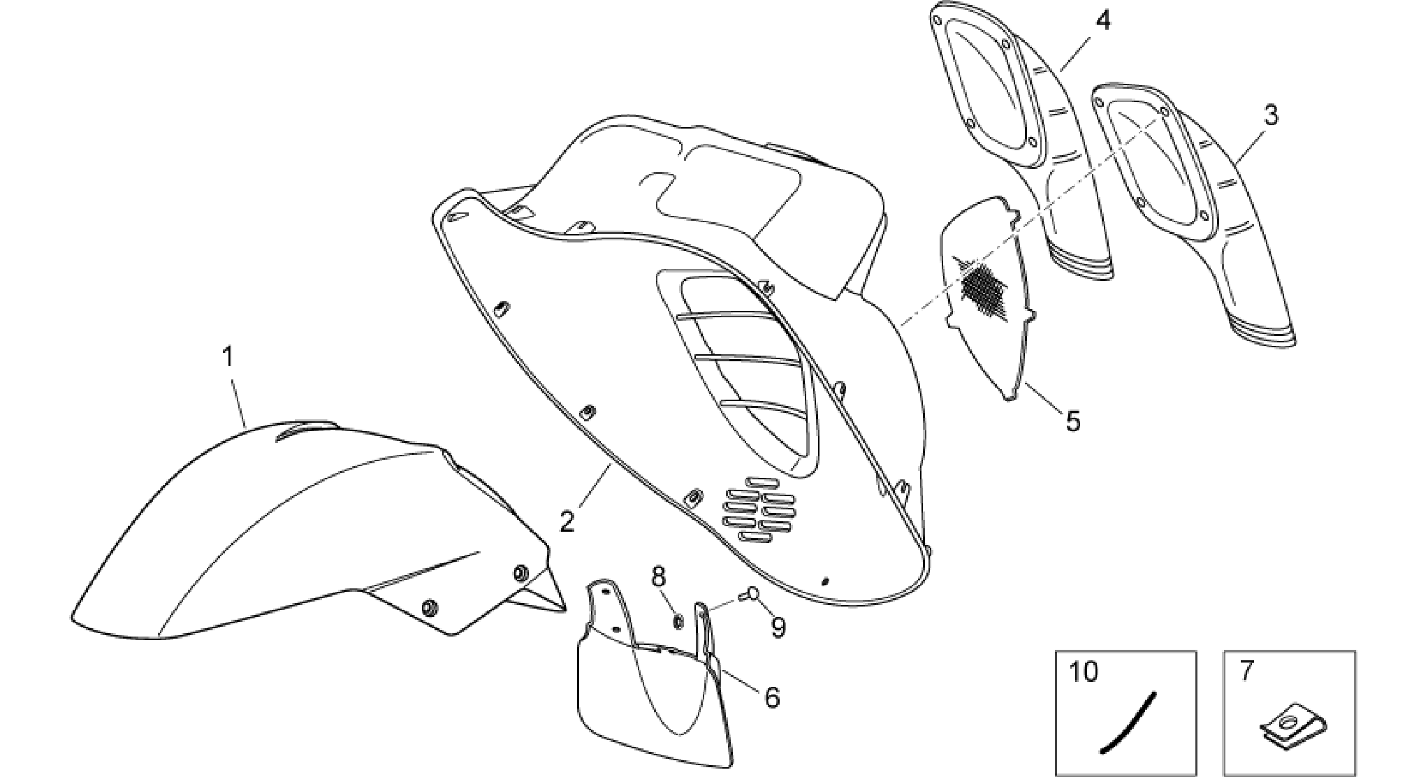 Front body III