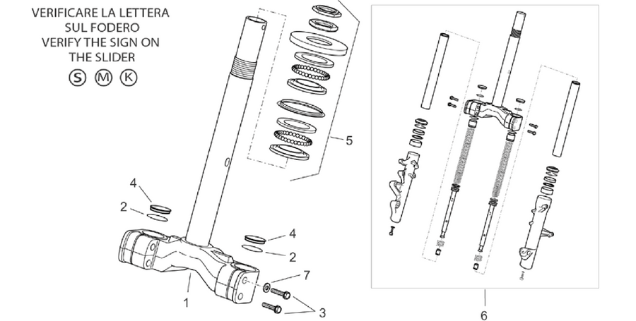 Front fork I