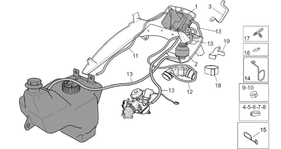 Fuel vapour recover system