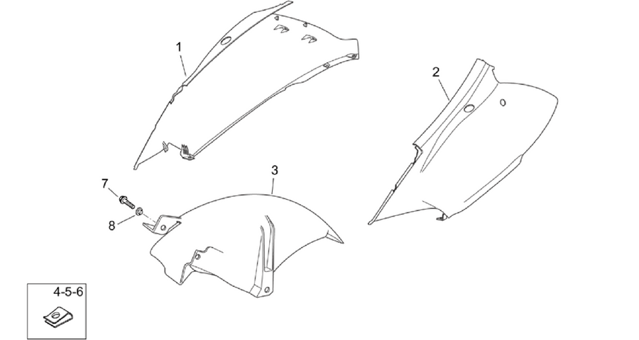 Rear body I
