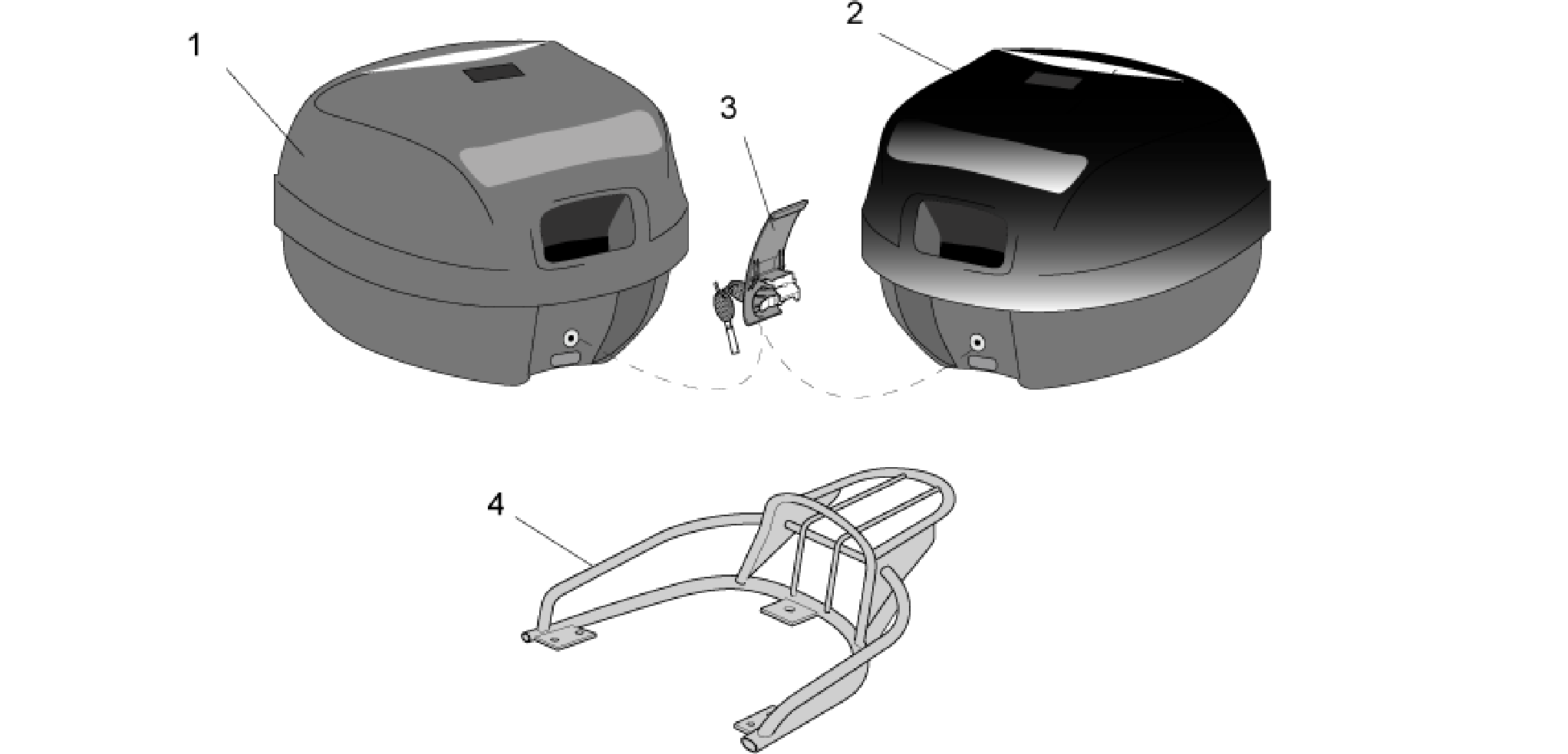 Acc. - Top/cases, side cases