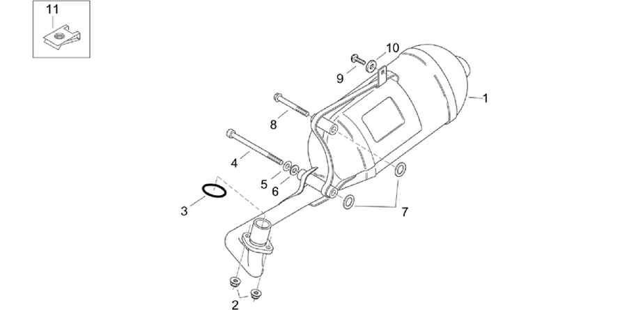 Exhaust unit