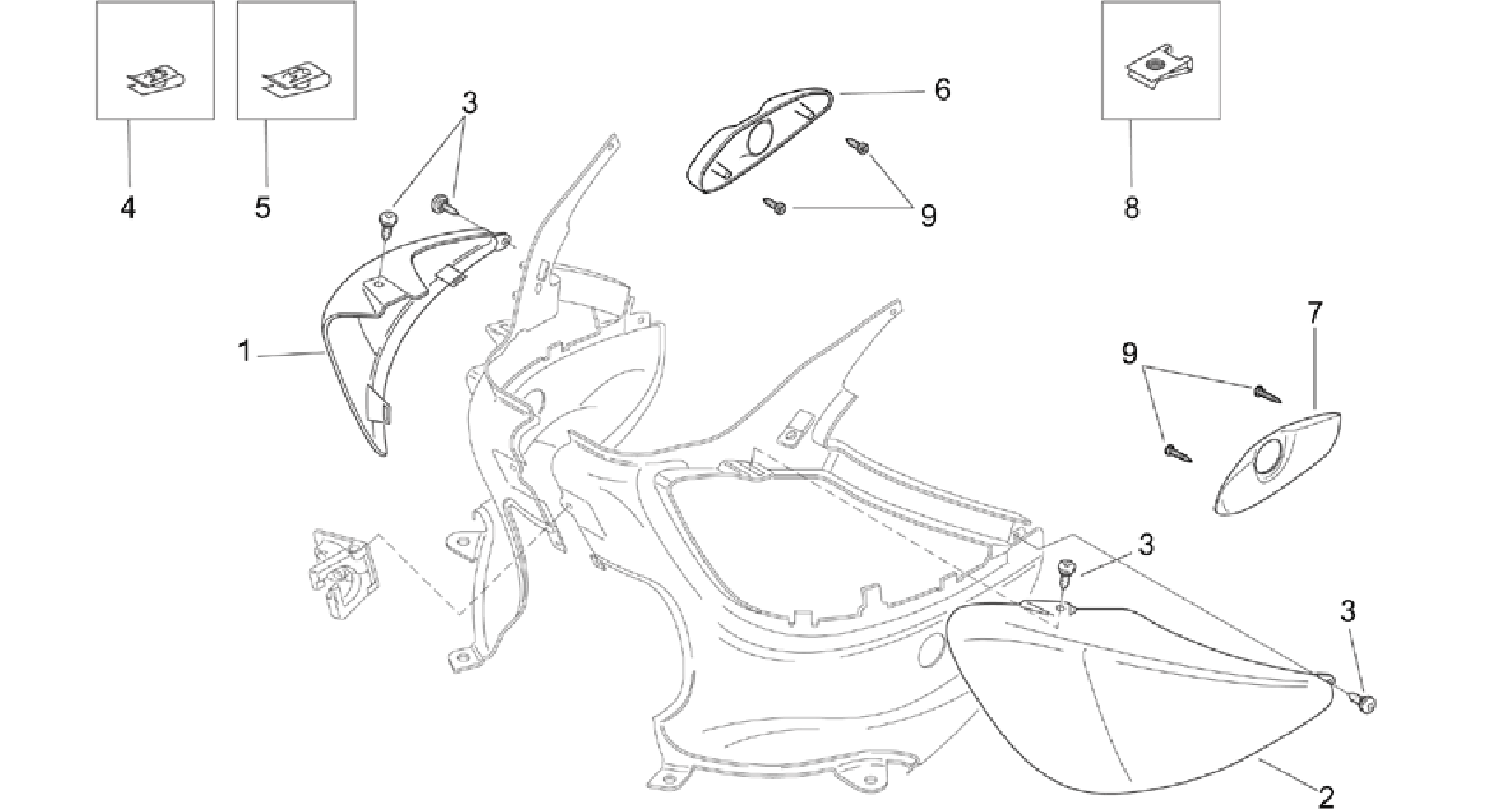 Rear body - Undersaddle