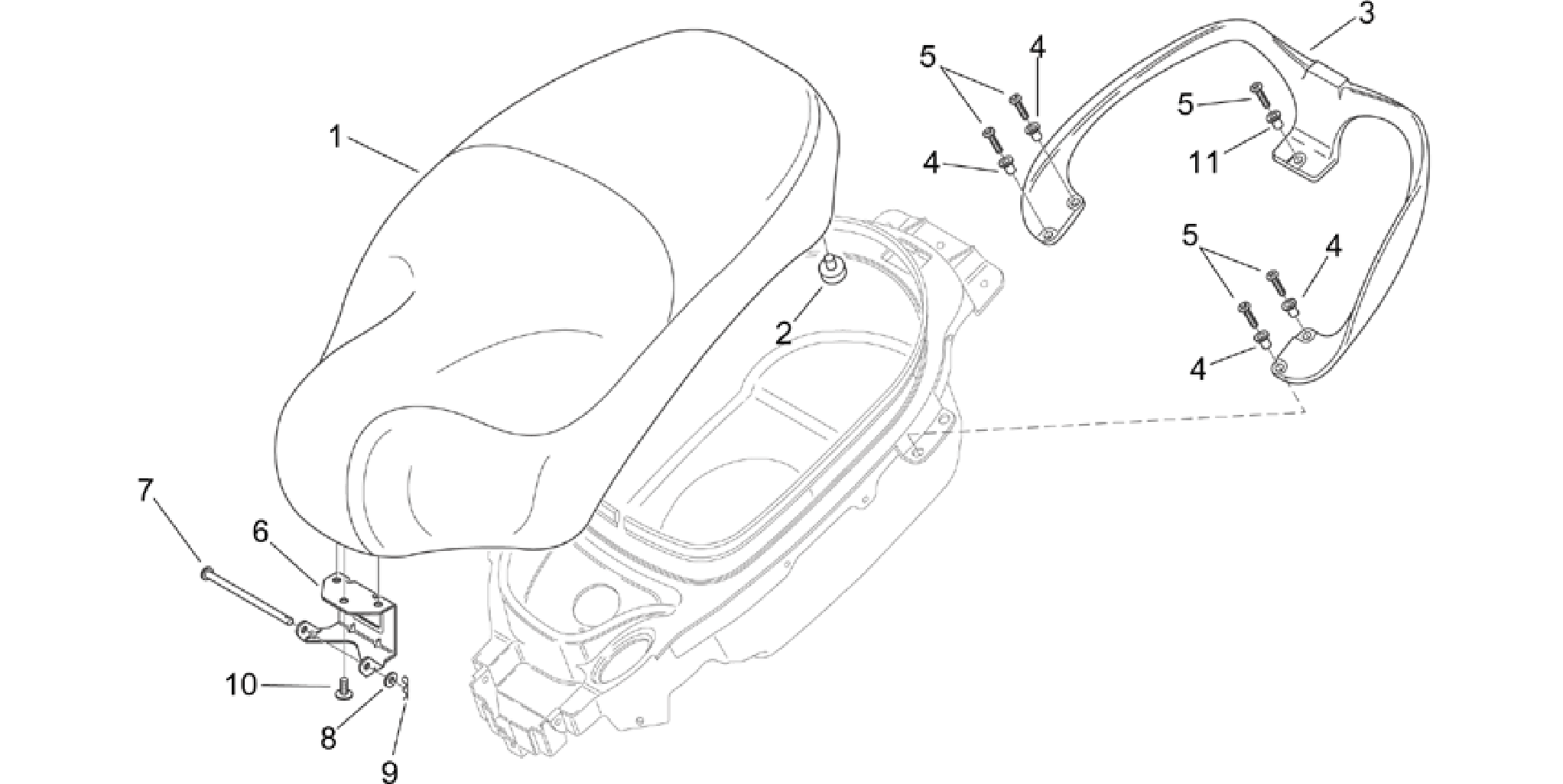 Saddle - Handle