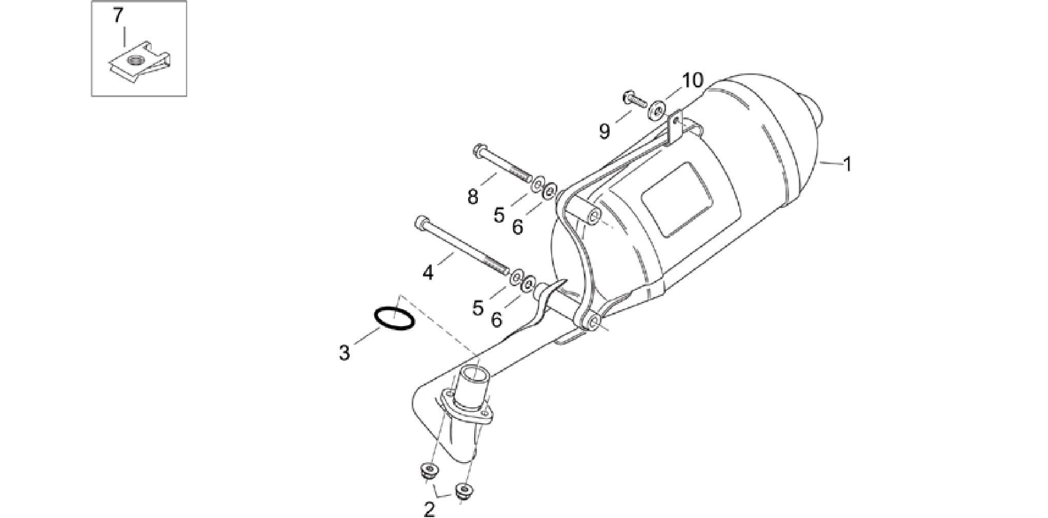 Exhaust unit