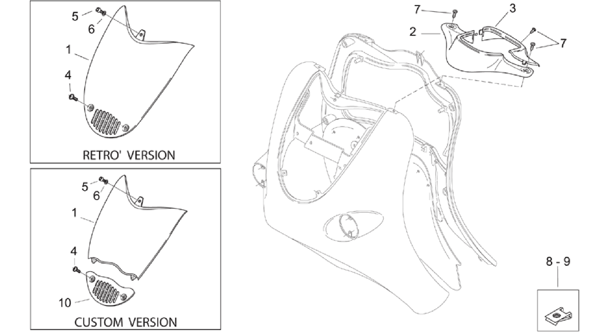Front body - Front fairing