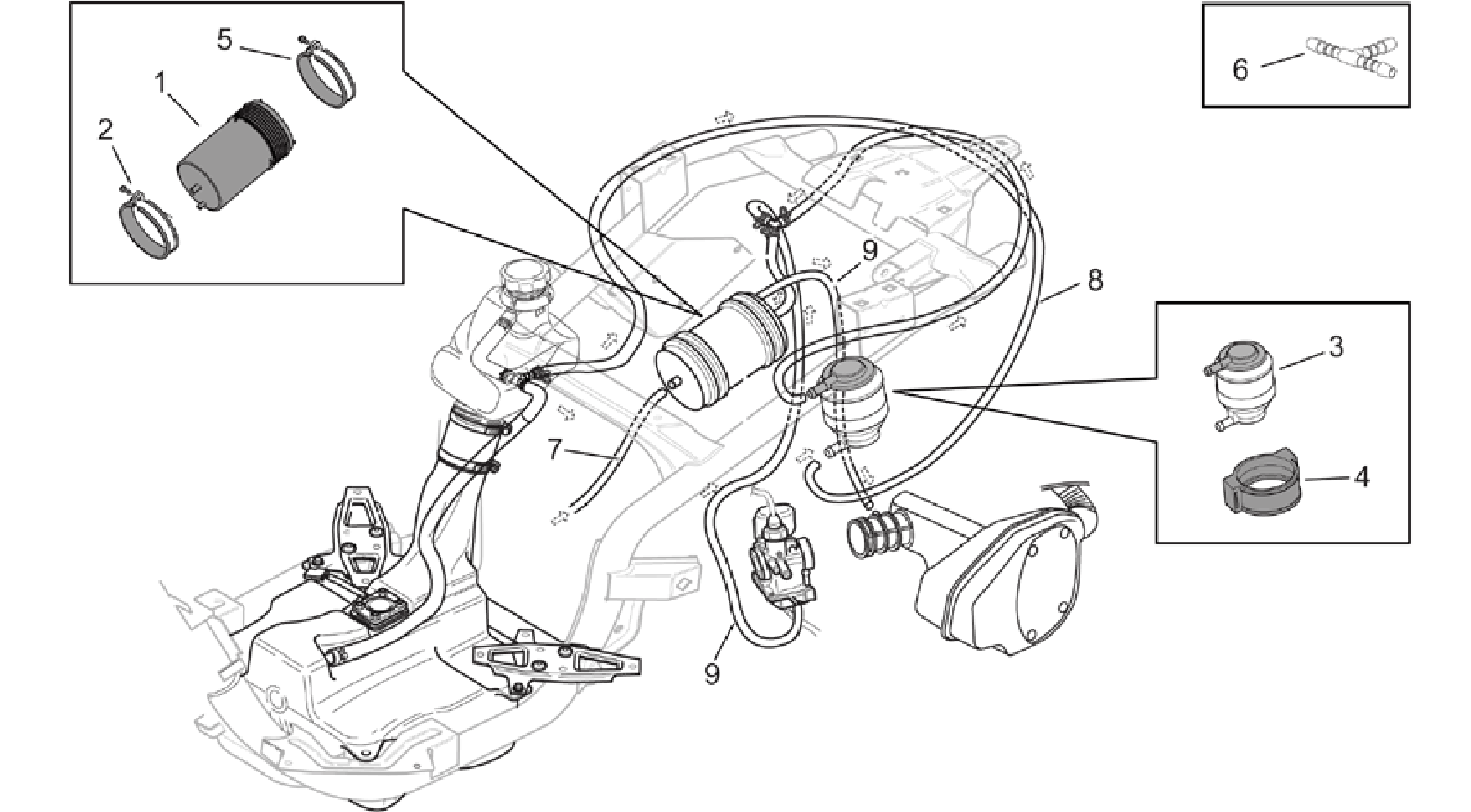 Fuel vapour recover system