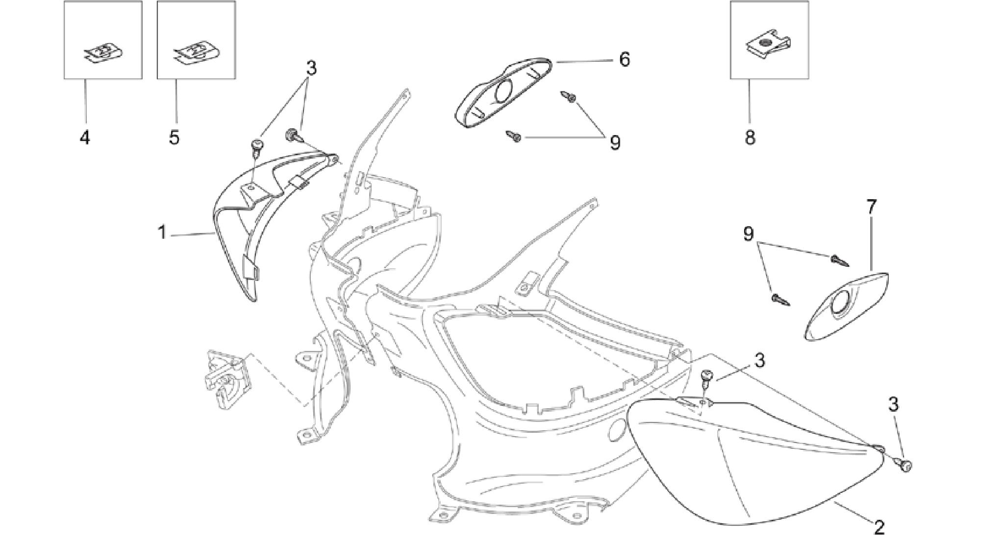 Rear body - Undersaddle