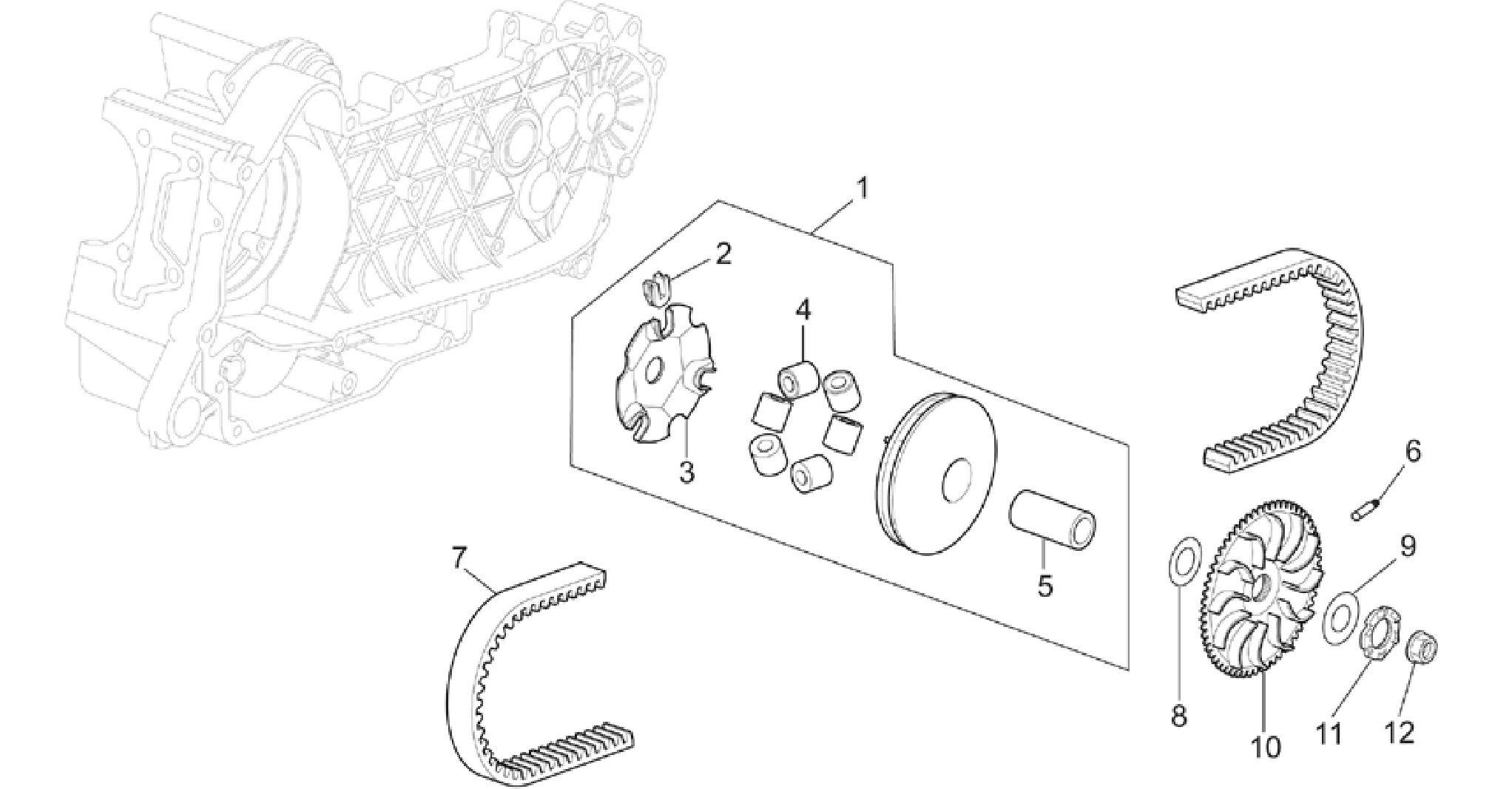 Variator assembly