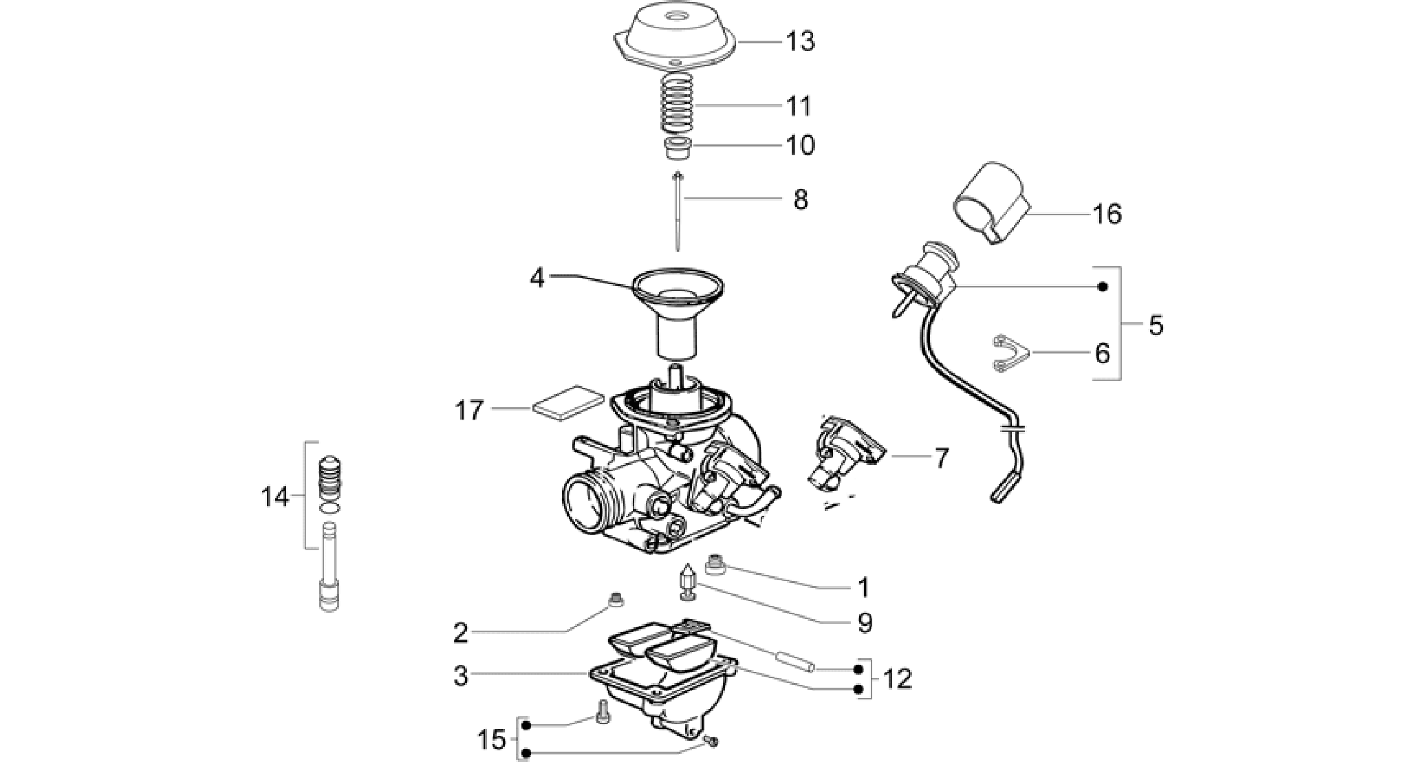 Carburettor - Components