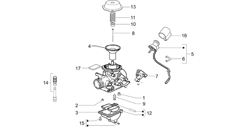 Carburettor - Components