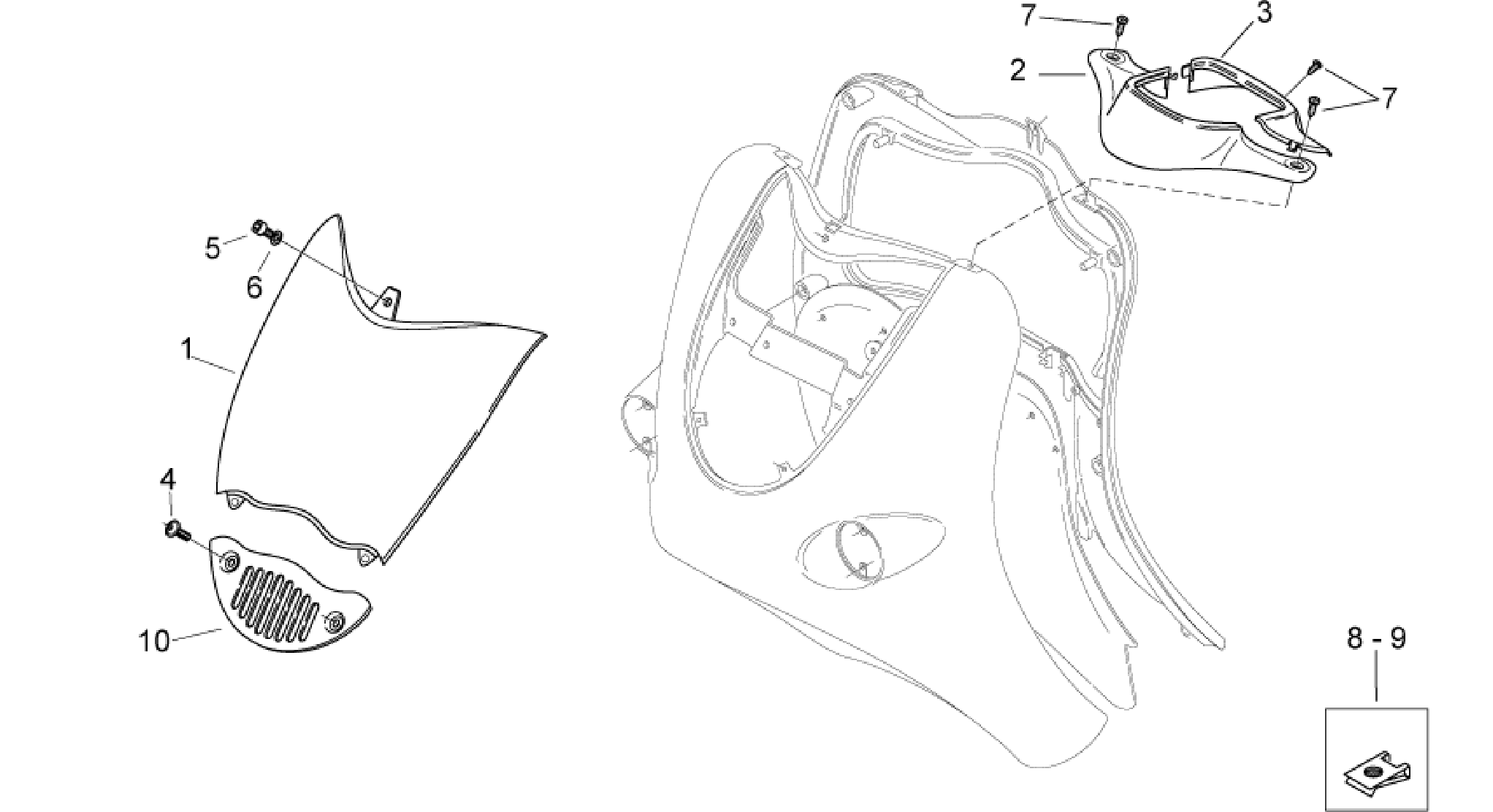Front body - Front fairing