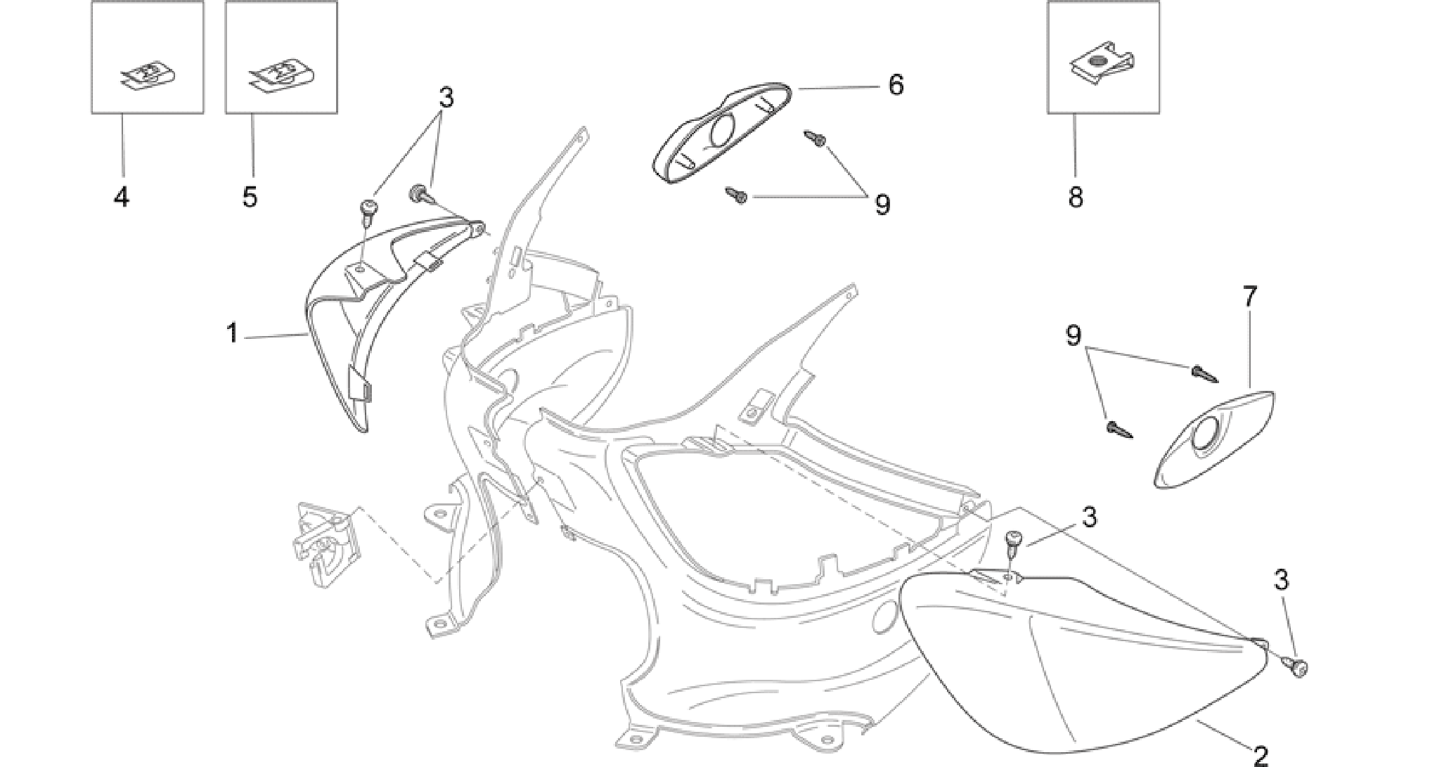 Rear body - Undersaddle