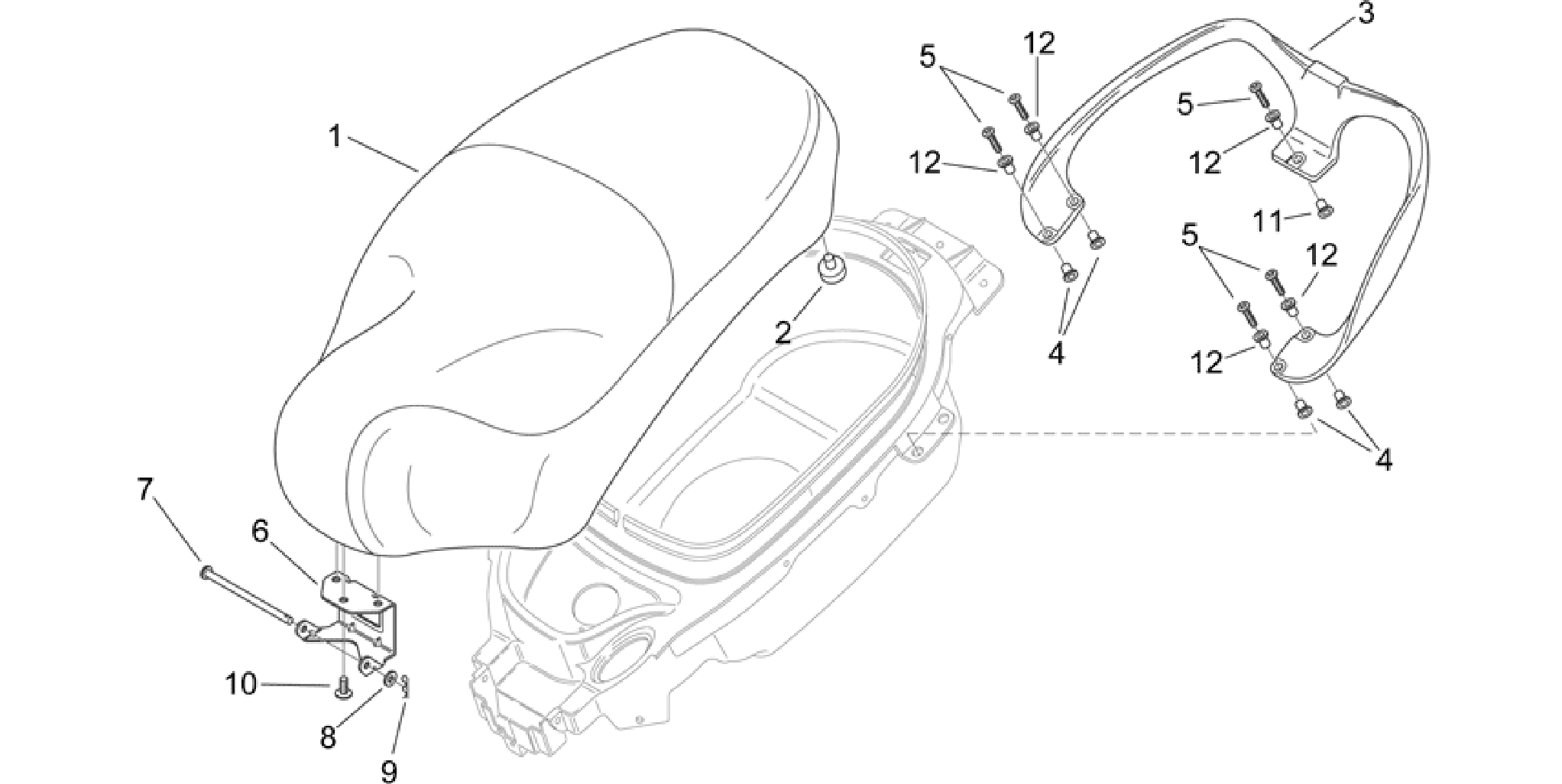 Saddle - Handle