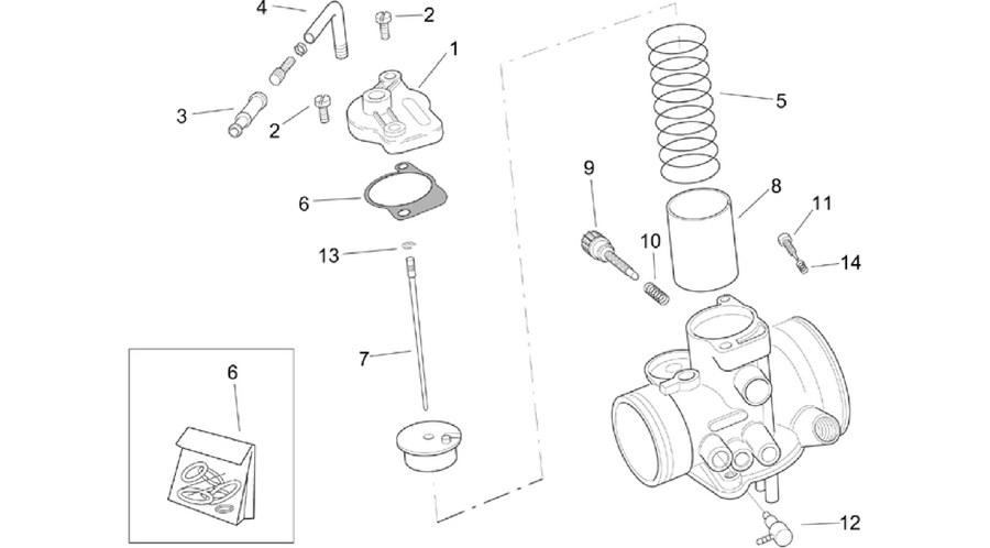Carburettor Dell'Orto II