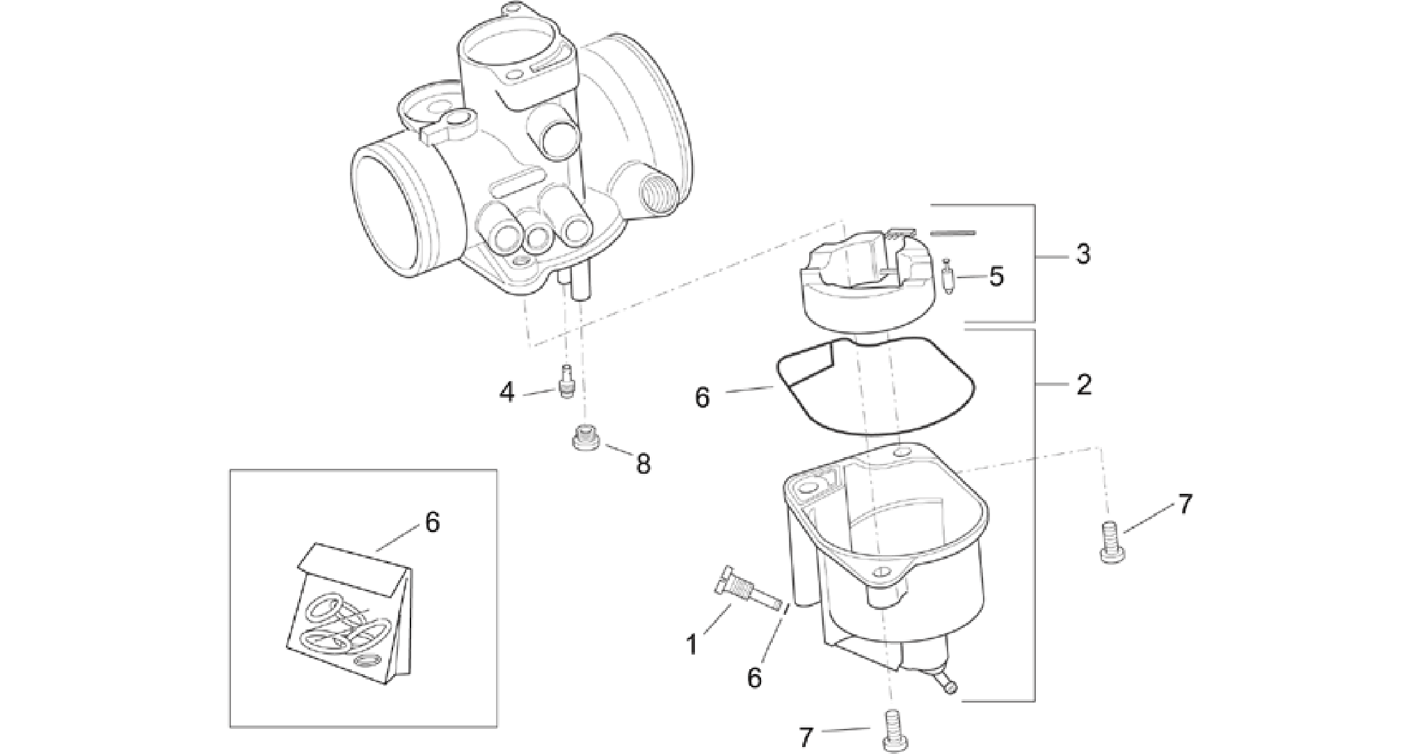 Carburettor Dell'Orto III