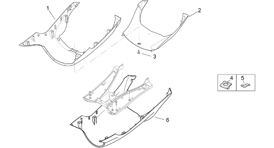 Central body - Underpanel