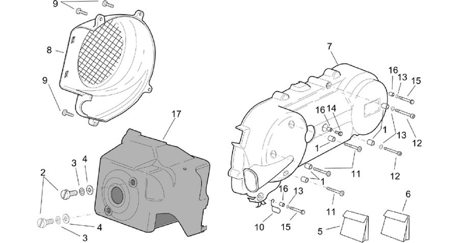 Engine plastic