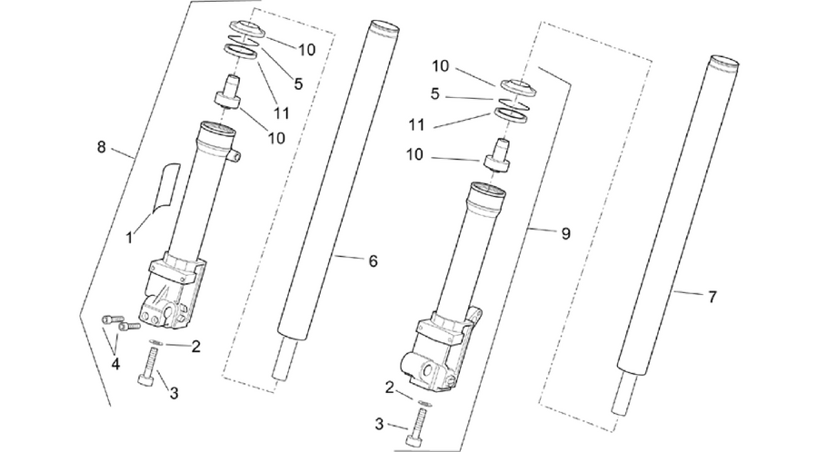 Front fork II