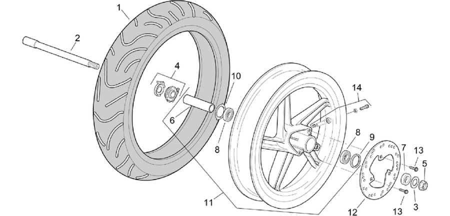 Front wheel