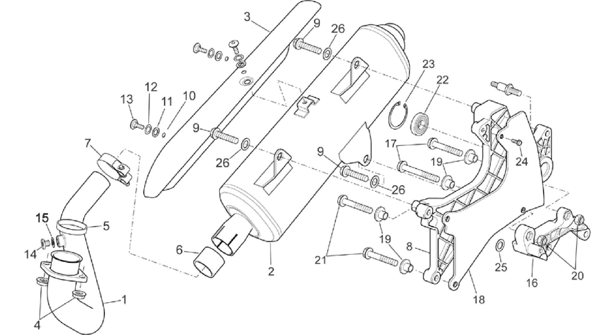 Exhaust unit
