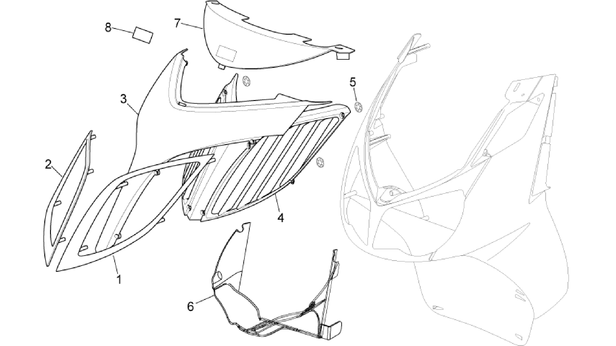 Front body - Front cover