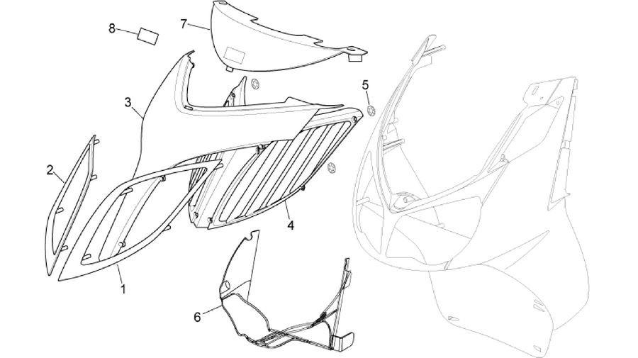 Front body - Front cover