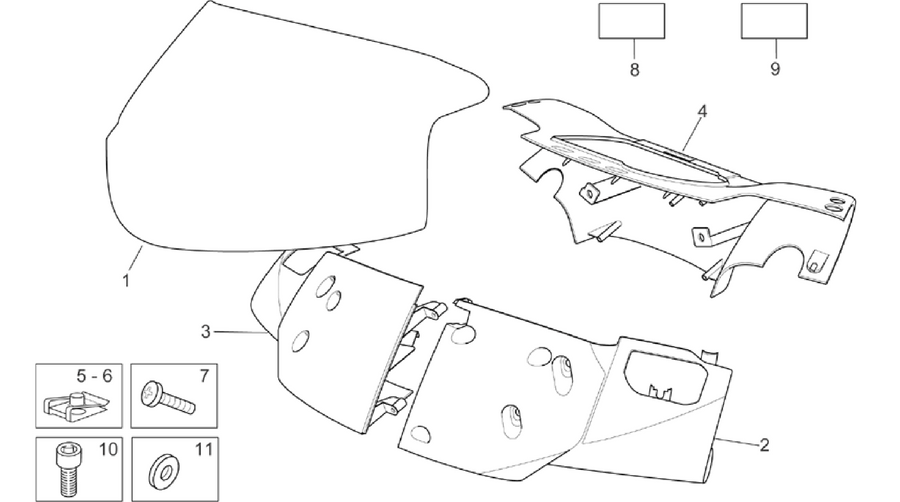 Front body - Front fairing