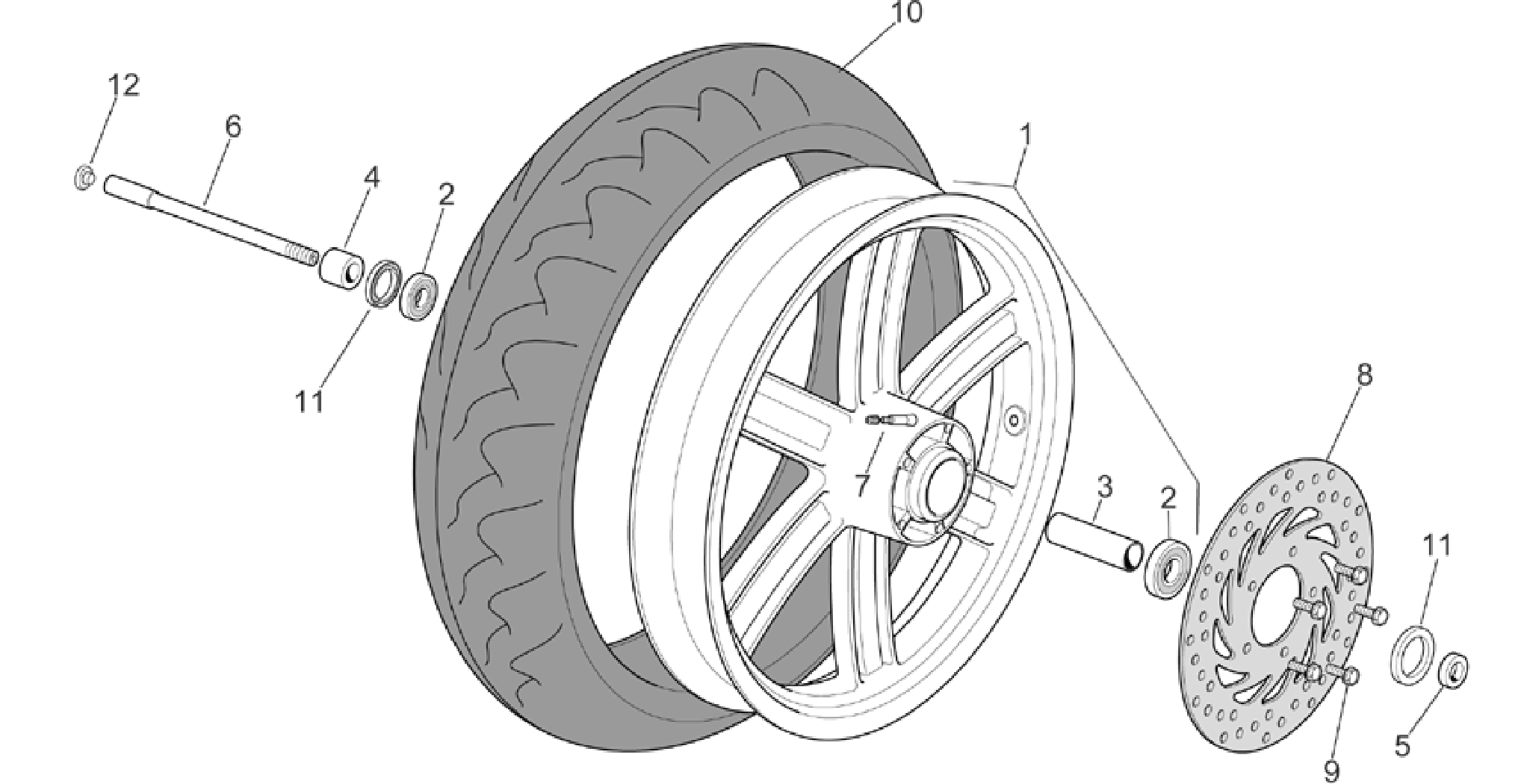 Front wheel