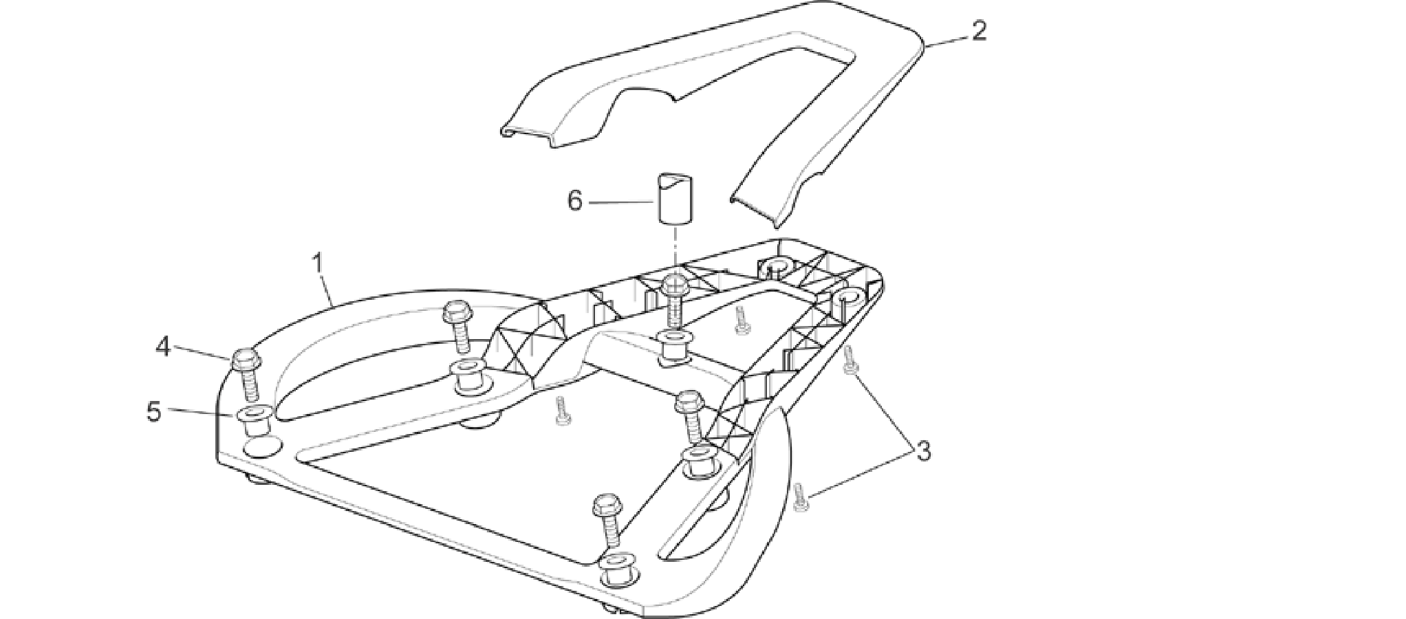 Top box support