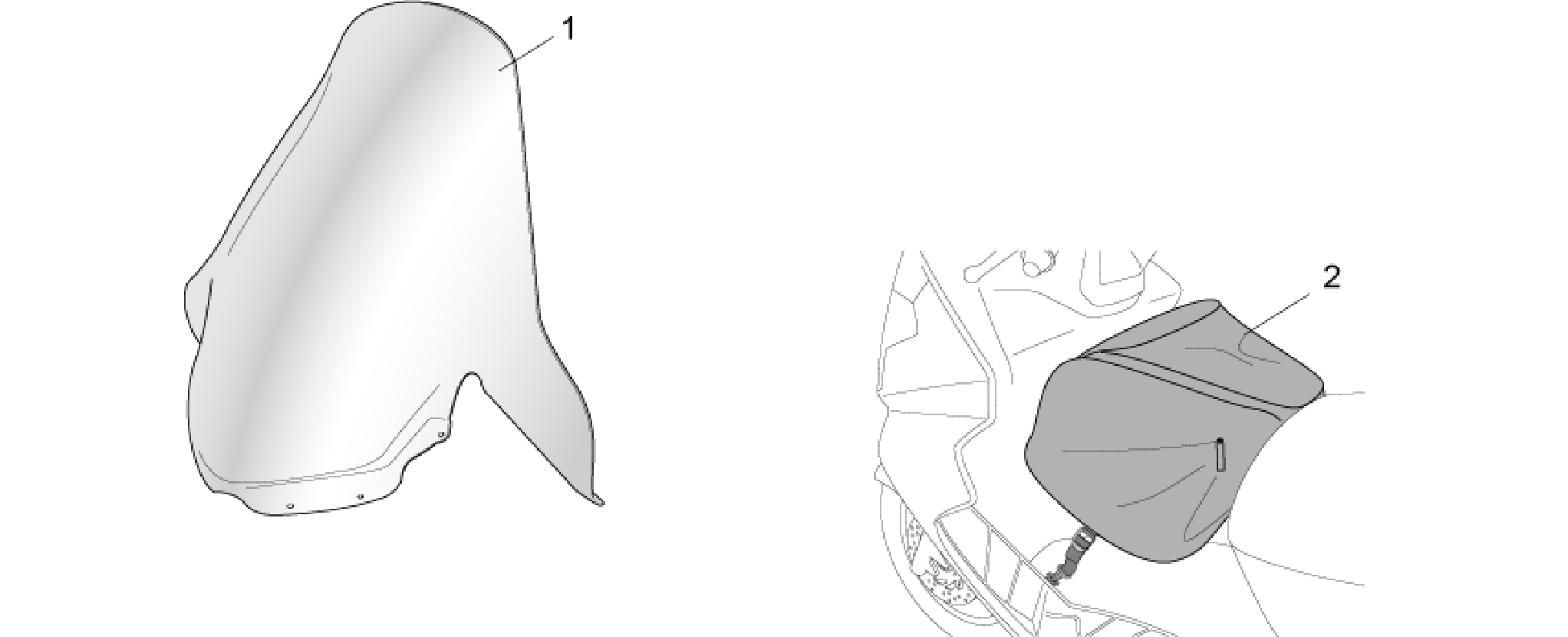 Acc. - Windshields/side cases