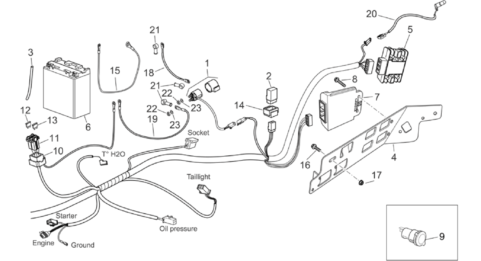 Rear electrical system I