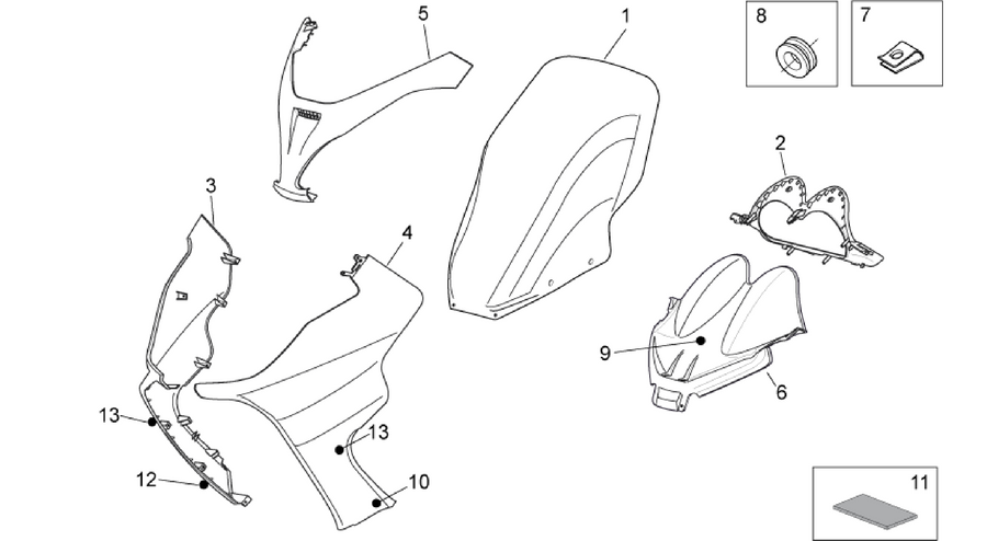 Front body I